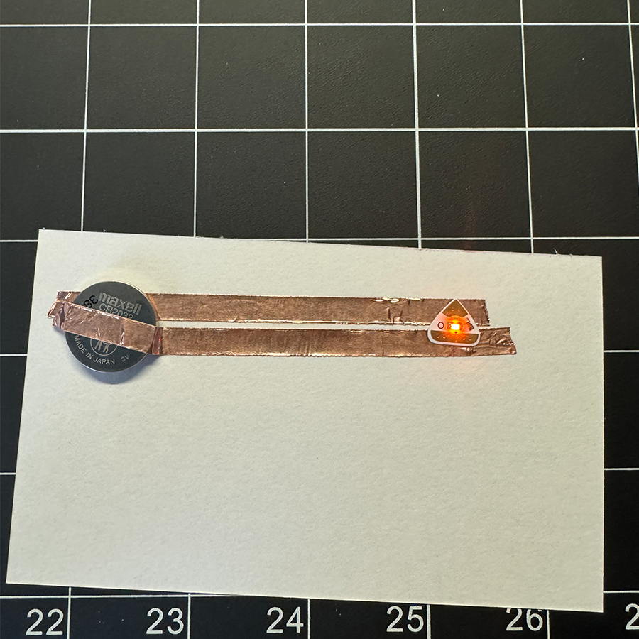 This was my third try and I finally got the circuit to work. The battery is connected well and I found out the lights have to come out of the cluster they were in to work. I connected the positive and negative ends and it finally worked!