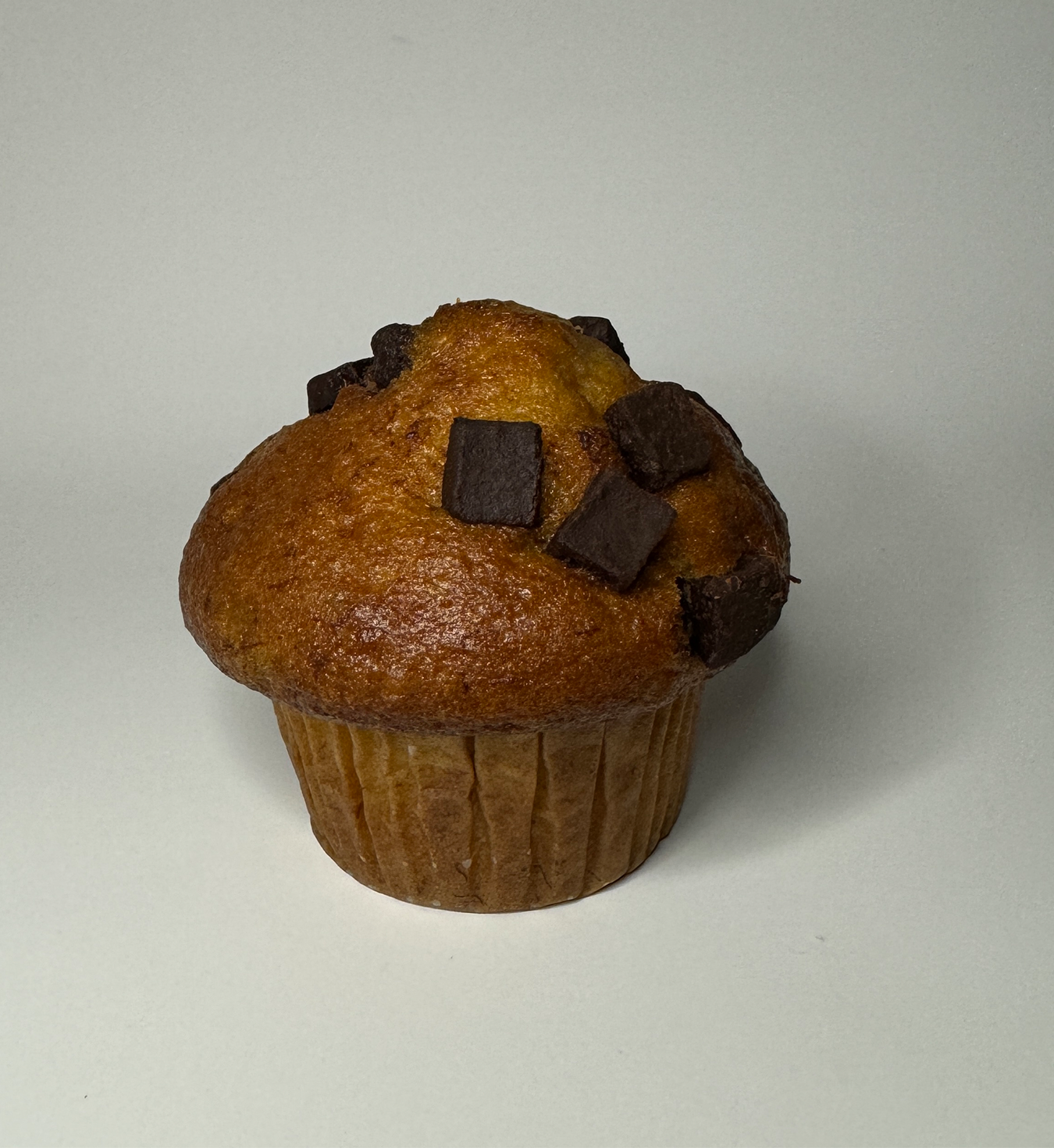 Image of a chocolate chip muffin