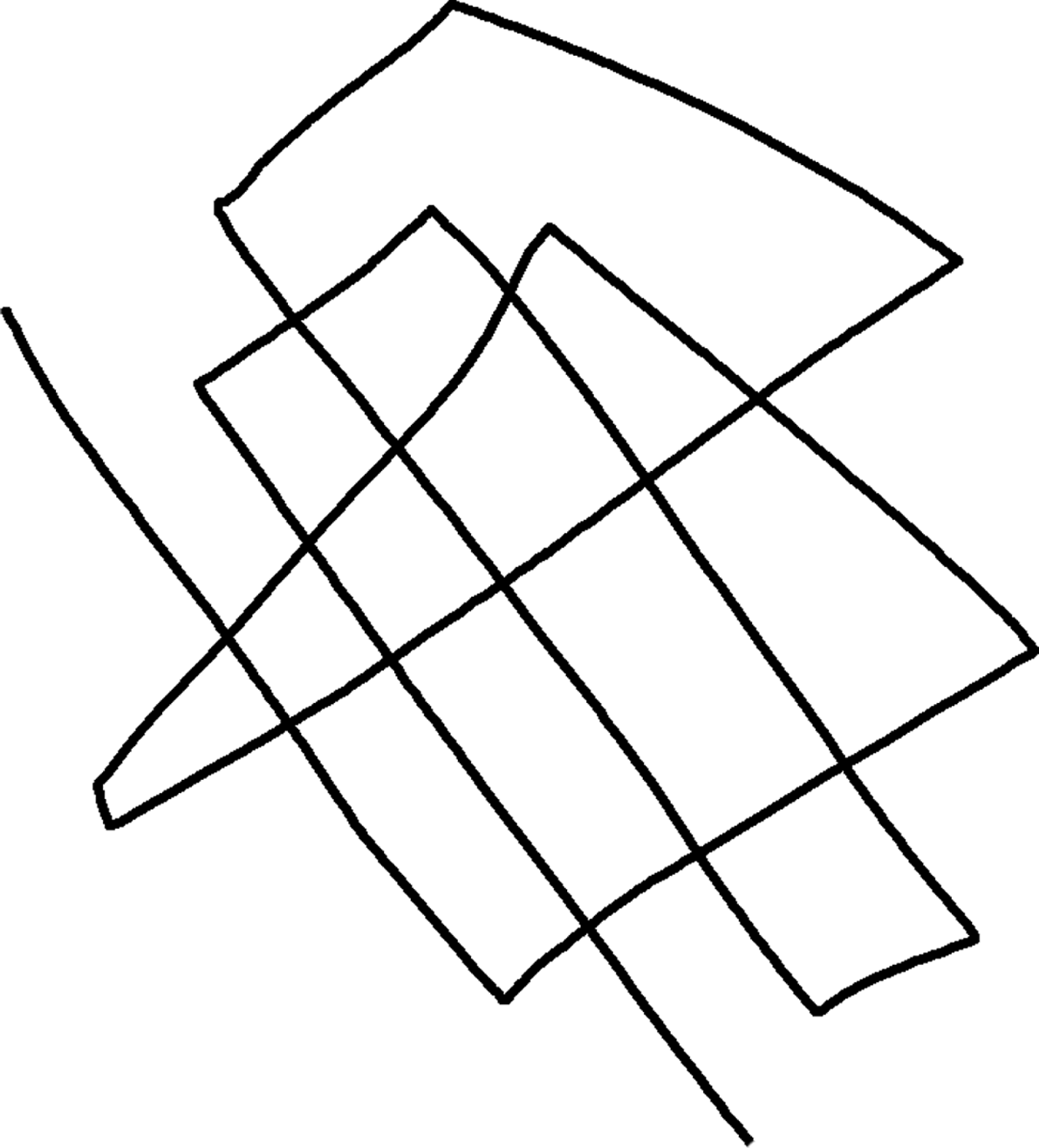 Icon making process. Squggly lines mean that I am the Design TED letter.